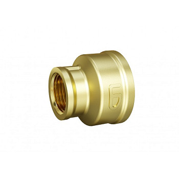 Муфта 20х15 (3/4"х1/2") ВР LD Pride латунь (60шт/уп)