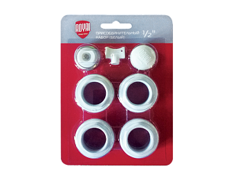 Набор присоединит.1/2" (белый) ROYAL THERMO