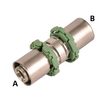 МП Муфта 20 пресс, латунь (Comap)