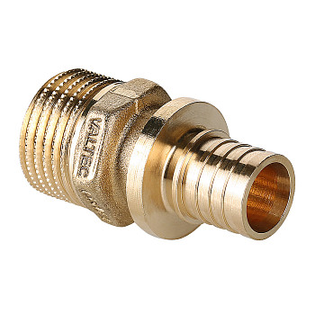 Соединитель 20(2,8) х 3/4" НР, надвижной, VALTEC