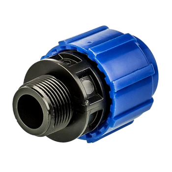 ПЭ Муфта 40х1" НР компрессионная ТПК-АКВА