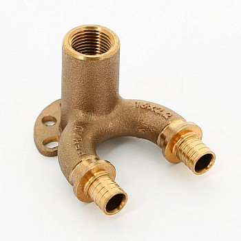 Водорозетка проходная надвиж-В 16 x 1/2" x 16 бронза, удлиненная RX+ арт .456270