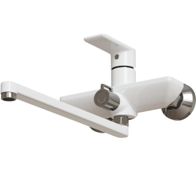 Смеситель для ванны и раковины 35k MIXLINE ML33-02 "City White"