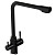 Смеситель для кухни 35к MIXLINE ML-GS13 (308) черный с вых. для питьевого фильтра
