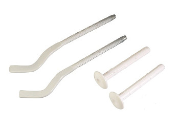 Кронштейн д/радиатора анкерный с дюбелем (пара) СТМ