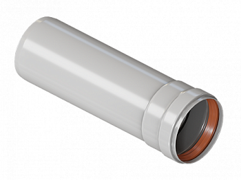 Удлинитель D 80 L-250 мм дымоход, алюминий Y80-025