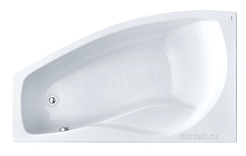 Ванна Santek Майорка XL 160х95 L асимметричная белая 1WH111991
