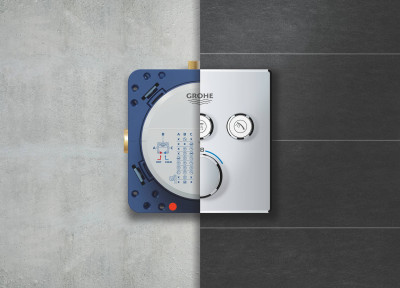 Универсальная встраиваемая часть GROHE Rapido SmartBox для вентилей, смесителей и термостатических смесителей Grohtherm SmartControl 35600000