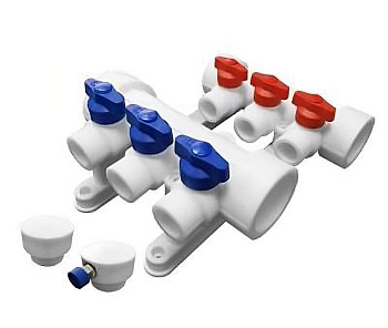 ПП Коллекторная группа 32/20 на 3 вых. (4/1) (Valfex) 