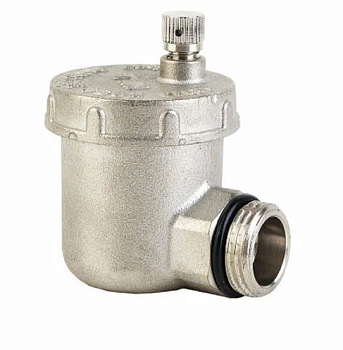 Воздухоотводчик боковой 15 (1/2"), никелированный BL5815, TIM