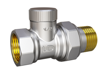 Клапан 15 Ру10 рад. настроечный (запорный) прямой LD Pride 59.15.В-ГШ.Н  (30шт/уп)