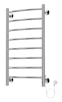 Полотенцесушитель электрический Классик П8 500х850 нерж. TERMINUS (арт.4660059580210)