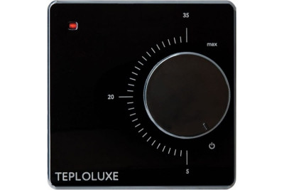 Терморегулятор механический «Теплолюкс» LC 001 черный