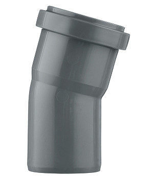 Отвод 32 15° ПП, внутр. канализация Ostendorf