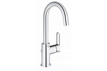 Смеситель для раковины GROHE BauEdge с донным клапаном, L-Size, хром 23760000