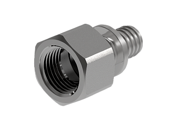 Переходник 16хG 1/2" с ВН для труб из сшитого полиэтилена аксиальный RTE 16.004