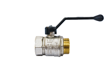 Кран 32 никел. вн/нр рычаг, вода LD Pride (уп.6шт)