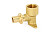 Угольник 16x1/2" водорозетка аксиальная H-40мм Uni-Fitt 750G6240 (уп.10)