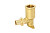 Угольник 20x1/2" водорозетка аксиальная H-55мм Uni-Fitt 750G7255 (уп.10)