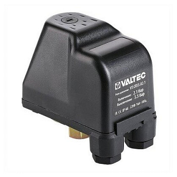 VT.CRS5.02.1 Реле давления CRS-5, 1/4" нак.гайка, преднастр. 2,1-3,5 бар VALTEC
