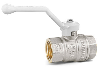 Кран 15 никел. вн/вн рычаг, вода LD Pride (white) (уп.18шт)