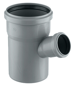Тройник 110х50 67° ПП, внутр. канализация Ostendorf