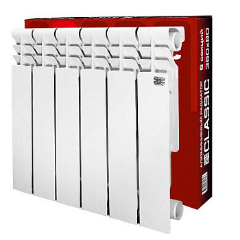 Радиатор алюминиевый STI 350/80 6 секций