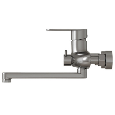 Смеситель для ванны и раковины 35k MIXLINE MLSS36-021 "Steel Kit" нерж.