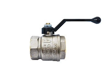 Кран 50 никел. вн/вн рычаг, вода LD Pride (уп.2шт)