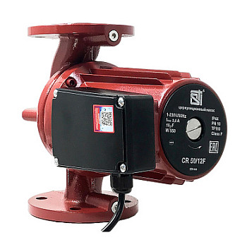 Насос 50/12-220F циркуляционный STI CR (12 м. напор, L= 220мм, 216 л/мин, 550Вт)