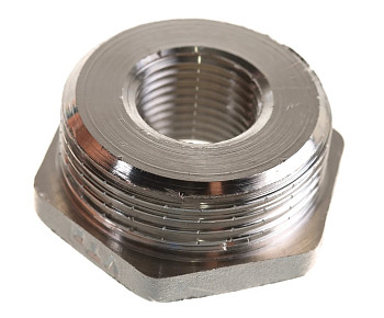Футорка 32х15 (1 1/4"х1/2") нр/вн латун. никель. Valtec (VTr.581.N.0704)