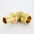 Угольник 25 х 3/4" НР аксиальный Uni-Fitt 745G8300 (уп.5)