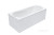 Ванна Roca Uno 170х75 прямоугольная белая ZRU9302870 Ванна Roca Uno 170х75 прямоугольная белая ZRU9302870