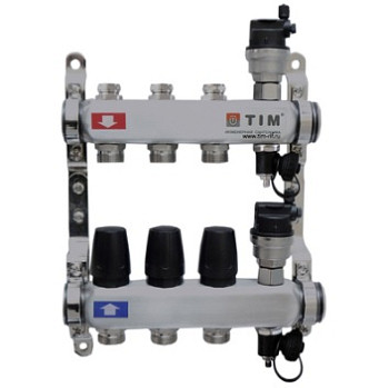 Коллекторная группа 5 вых. TIM без  расходомеров KBS5005