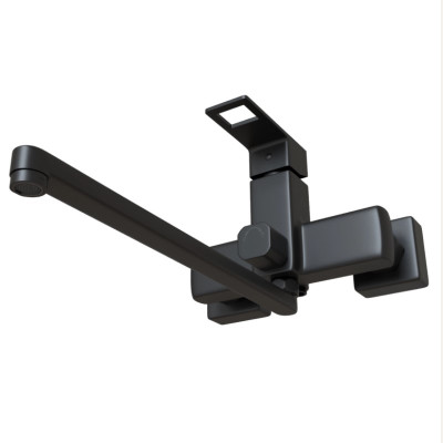 Смеситель для ванны и раковины 35k MIXLINE ML34-02 "Solo Black"