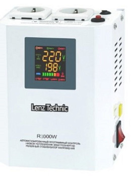 Lenz Technic R1000W Стабилизатор напряжения автоматич. Wall Mount 140-270V