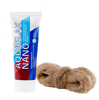 Набор Паста+Лен AQUAFLAX NANO (80гр.+20гр.) (25шт/кор)