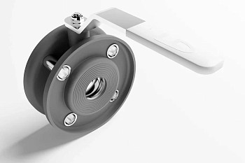 Кран 40 Ру 16 Стриж ст. 20 оцинк. П/П L=67мм