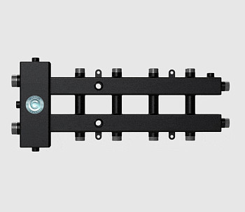Гидравлический разделитель (гидрострелка) горизонтальный с коллектором на 5 контуров, ст. 09Г2С Север-М5 (арт. 1925011)