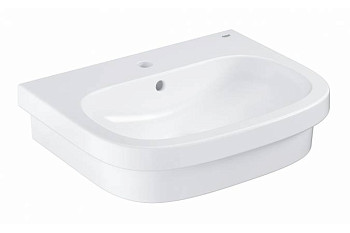 Раковина накладная GROHE Euro Ceramic 60 см, с гигиеническим покрытием, альпин-белый 3933700H