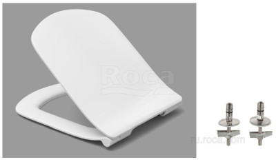 Сиденье для унитаза ROCA DAMA SENSO ZRU9302991 (быстросъемное, тонкое, дюропласт, белый)