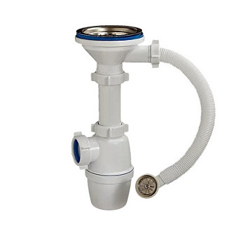 ОРИО сифон бутылочный 3 1/2 40, для керамогранитной мойки А-5007