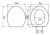 Крышка для чаши Roca Mateo ZRU9302815 петли хром Крышка для чаши Roca Mateo ZRU9302815 петли хром