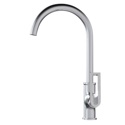 Смеситель для кухни 30k MIXLINE ML28-032 "Energy" высокий излив боковая ручка