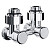 Узел нижнего подключения Royal Thermo Design угловой 1/2"х3/4" EK (хром) арт. НС-1701230