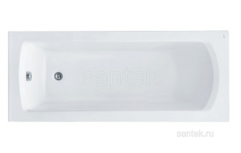 Ванна Santek Монако 160х70 прямоугольная белая 1WH111977