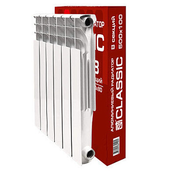 Радиатор алюминиевый STI 500/100 8 секций