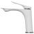 Смеситель для раковины 30k MIXLINE ML41-04 "Swan White" БЕЛЫЙ/ХРОМ