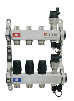 Коллекторная группа 9 вых. TIM без расходомеров KBS5009