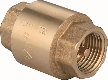 Клапан 25 (1") лат., обратный, пруж.(латунный шток) IVANCI.105162.N.05